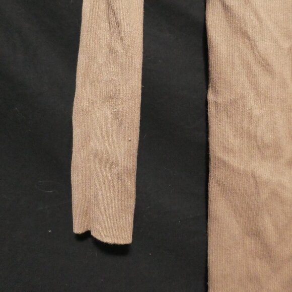 FOREVER 21 | medium | Light Brown Ribbed Long Sleeve Sweater Dress - Picture 14 of 16